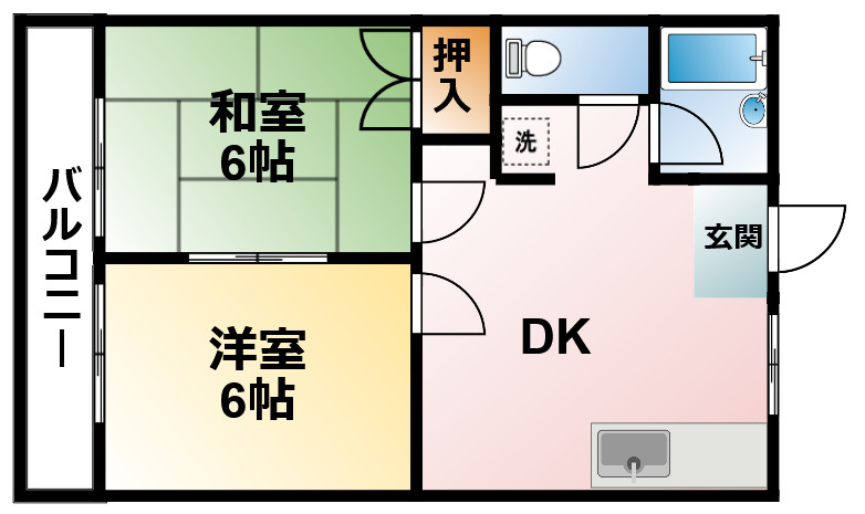 ブランパレスの間取り