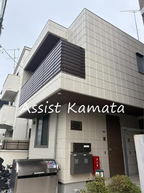 フルール池上のエントランス