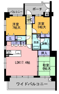 【間取り】 | ■新規専任物件■シークレア茨木桜通り | ■プライバシーを高めた門扉付きポーチ・ワイドスパンの角住戸です
【シークレア茨木桜通り】■南西角部屋につき陽当たり・眺望良好