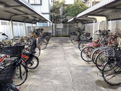 【駐輪場】 | ■４００万円値下げしました！■シークレア茨木桜通り