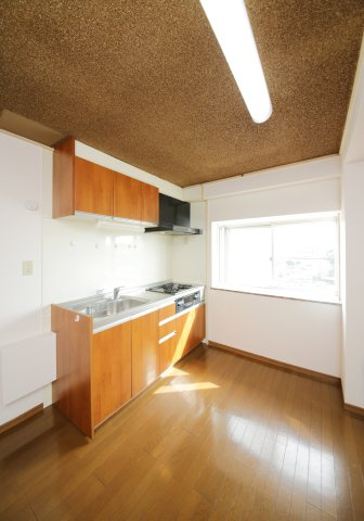ホワイトシティ東新のキッチン