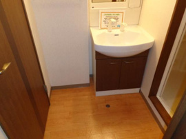 洗髪洗面化粧台