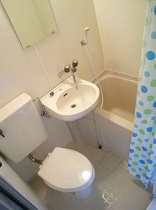 日々の疲れを癒すお風呂付です