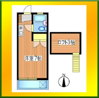 【間取り】 | 小谷戸フラワーハイムⅡ