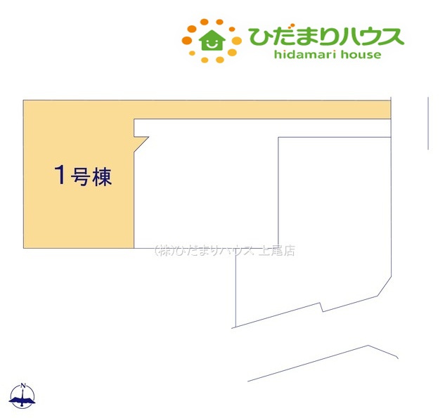 熊谷市中恩田　新築一戸建て　リーブルガーデン　01の区画図