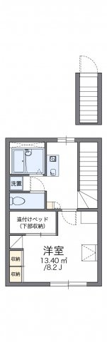 【間取り】 | レオパレスヴィラージュ山手