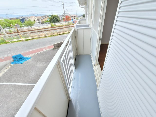 鳥栖南ハイツのバルコニー|※2階のバルコニーになります