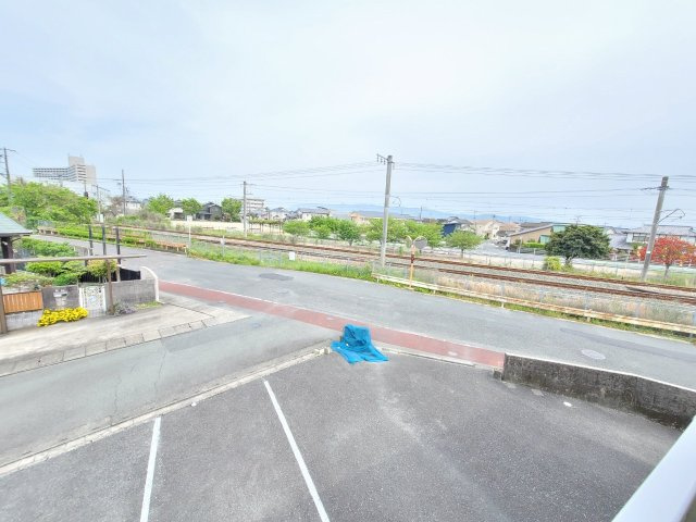 鳥栖南ハイツの展望|物件からの眺めです。