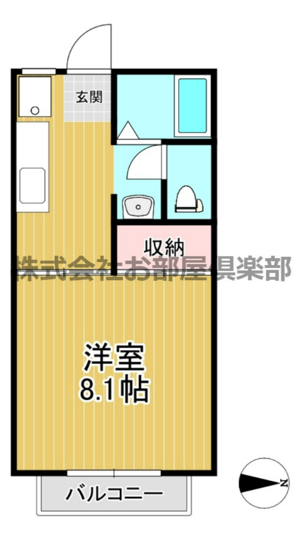 鳥栖南ハイツの間取り