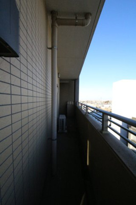 【バルコニー】 | コスモ和光ステーションフロント | ※クリーニング前