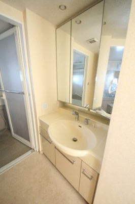 【洗面所】 | コスモ和光ステーションフロント | ※クリーニング前