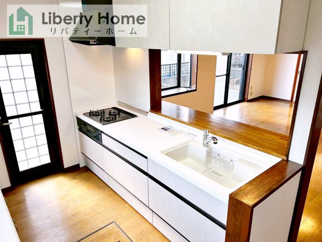 古河市久能　中古戸建のキッチン