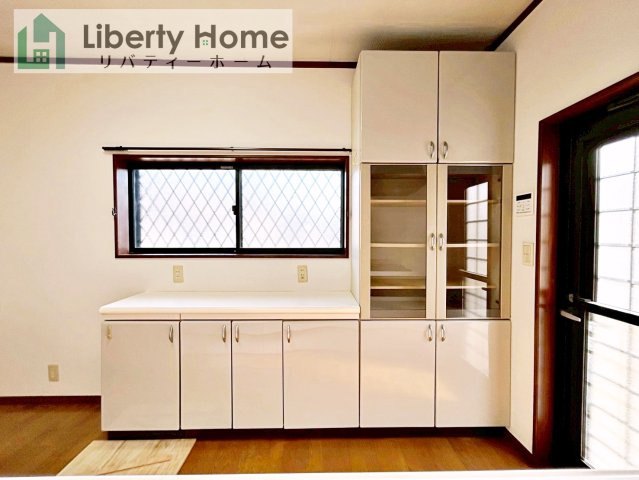 古河市久能　中古戸建のキッチン