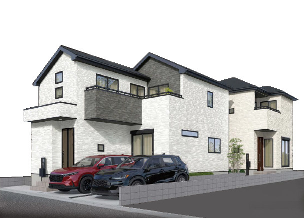 練馬区石神井台3丁目　ZEH水準×耐震　長期優良住宅　全2棟