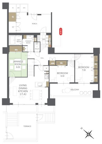 【間取り】アイムふじみ野タワー東館 