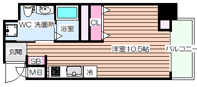 【間取り】 | フレアコート北浜