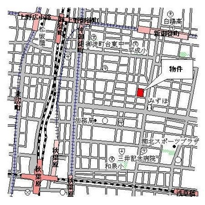 【地図】 | パークアクシス御徒町