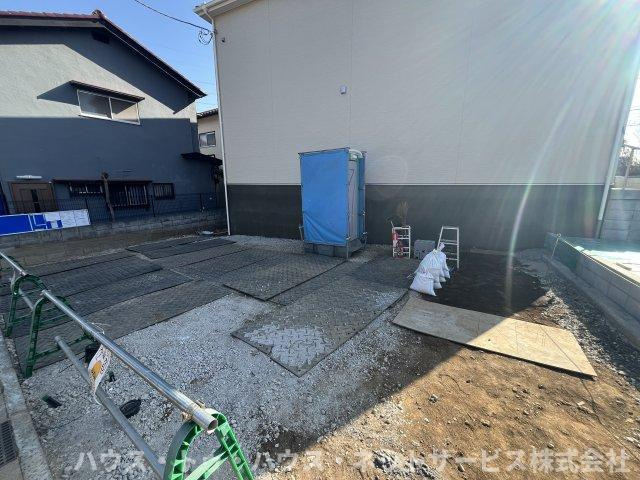 (仮称)柏市竹藪新築計画の駐車場