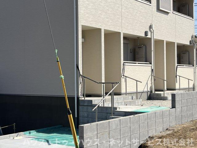 (仮称)柏市竹藪新築計画のエントランス