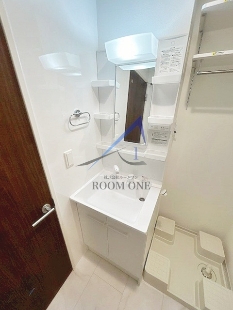 ハピネス ミノリの洗面所|洗面台です。