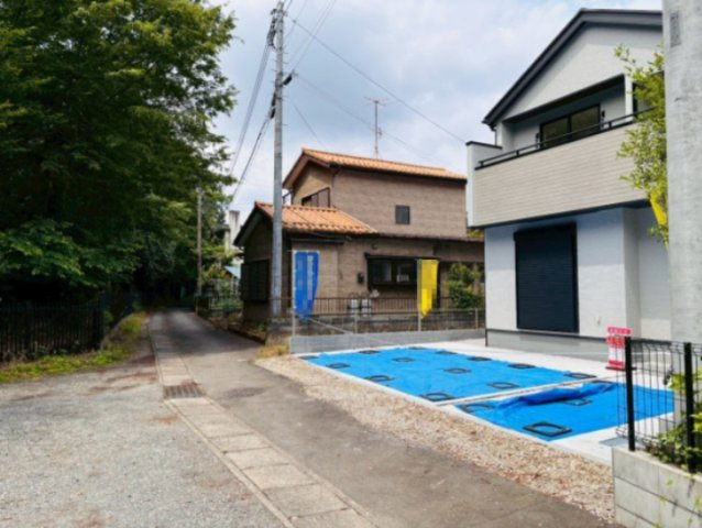 あきる野市上代継第2　1号棟　小学校徒歩2分！子育てに安心の住環境☆の前面道路含む現地写真|前面道路含む現地写真です