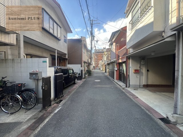 大阪市都島区都島中通1丁目の前面道路含む現地写真