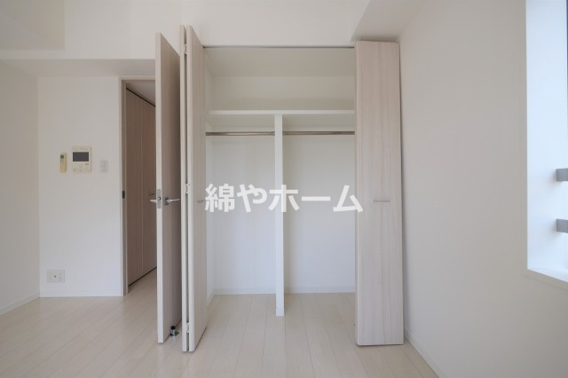S-RESIDENCE緑橋駅前の収納|収納のためのスペースです