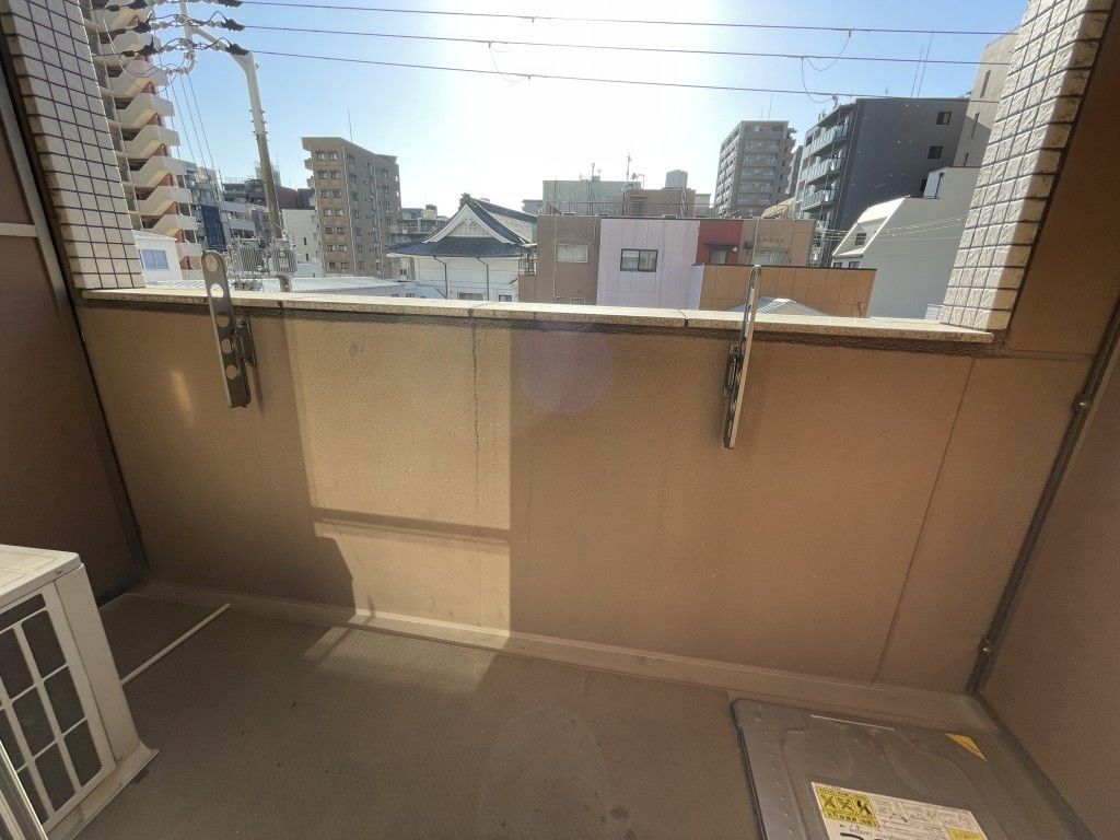 セイワパレス長堀南のバルコニー