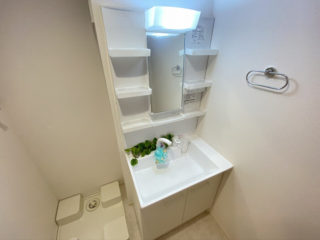 神戸市兵庫区下沢通７丁目の賃貸マンションの洗面所|シャンプードレッサー