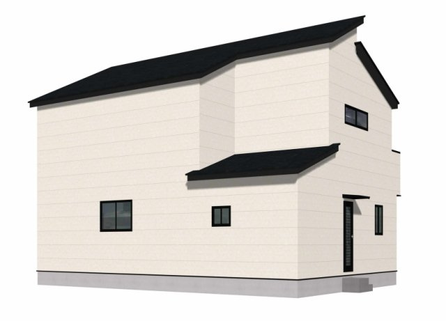 八幡西区本城3丁目2期の外観パース