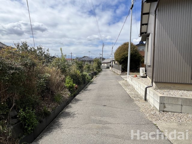 高浜市向山町第5　新築戸建＜1号棟＞の前面道路含む現地写真