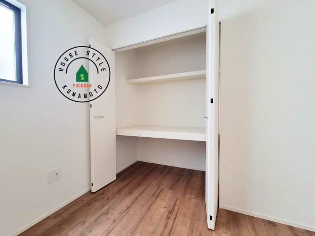 菊池郡菊陽町大字原水第5-5棟(1号棟)の内観：施工例|収納には困りません。