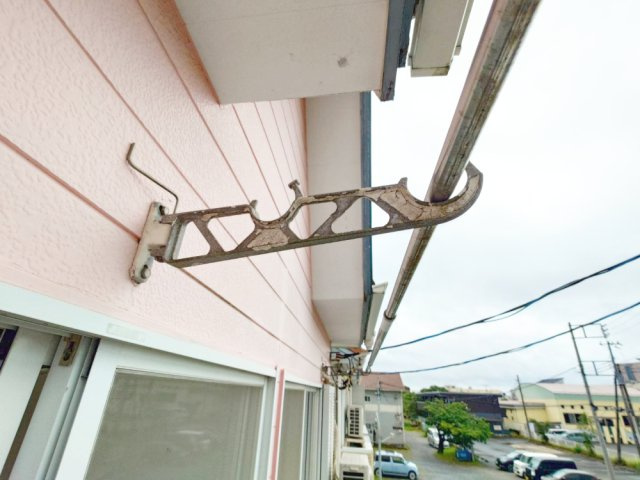 メゾン第一Dの設備|洗濯物干し