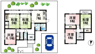 【間取り】 | 稲葉台