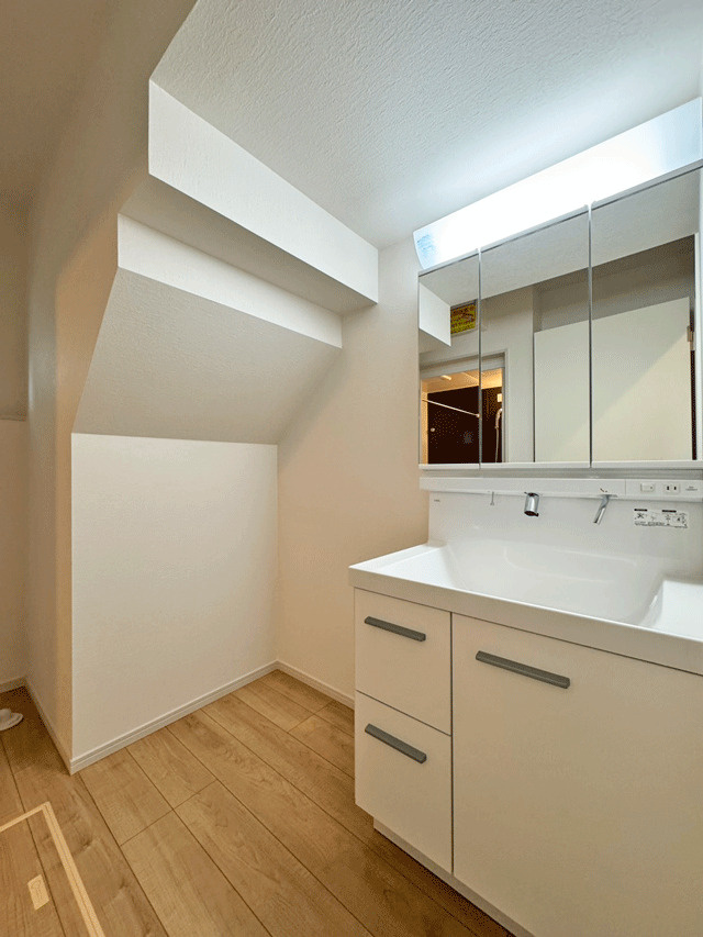 仙台市宮城野区福室4期 の独立洗面台