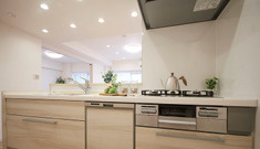 フレアサイトときわ台のキッチン