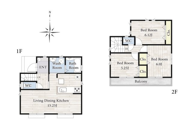 【間取り】 | リビングの大きな開口部は陽当たりの確保だけでなく、まとめ買いで大量のお買い物をした際や家具など大きな物を購入した際に便利です。