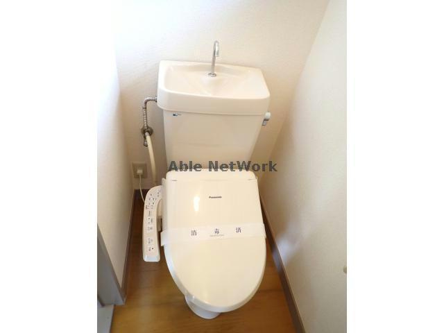 メゾン第一Eのトイレ|温水洗浄便座※イメージ