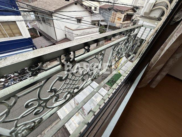 ハイツ石橋のバルコニー