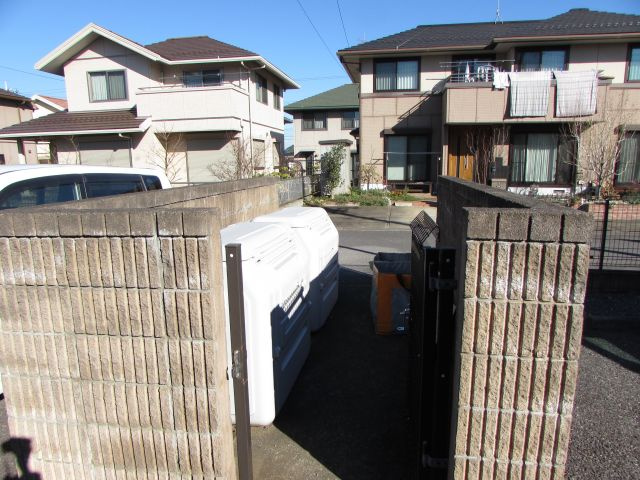 ハイツサンパークのその他共用部分|敷地内ゴミ置き場