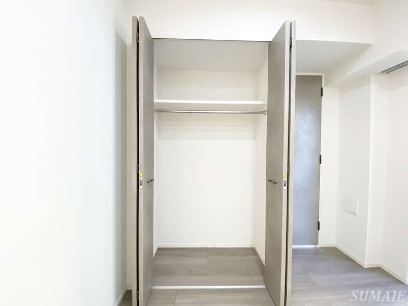 オープンブルーム尾久の収納|寝室のクローゼットです☆