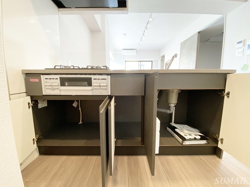 オープンブルーム尾久の収納|キッチン下収納です☆