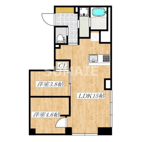 オープンブルーム尾久の間取り|間取りです☆