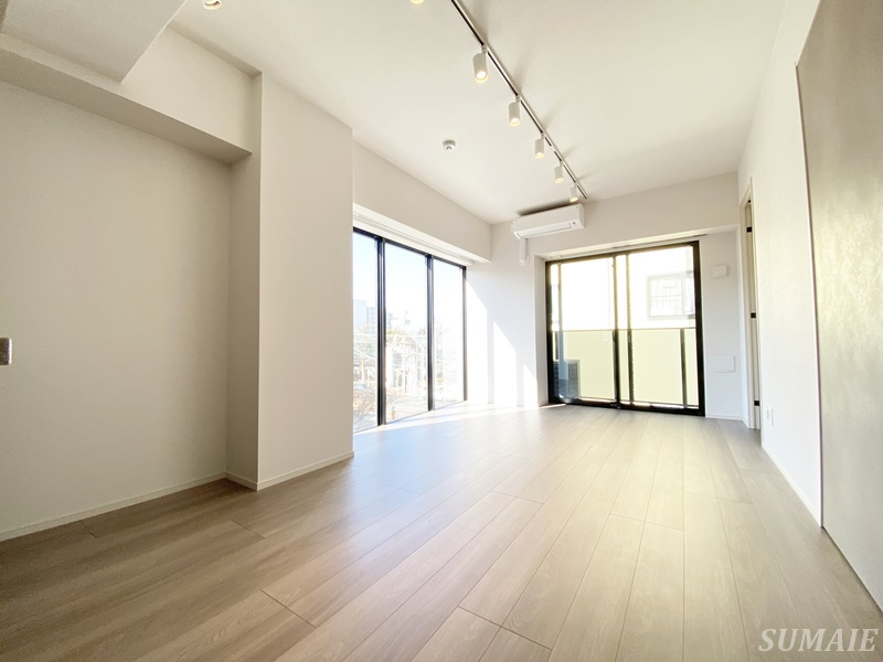 オープンブルーム尾久の居間・リビング|15帖のリビングです☆