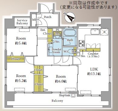 【間取り】 | リファレンス天神南☆仲介手数料無料☆