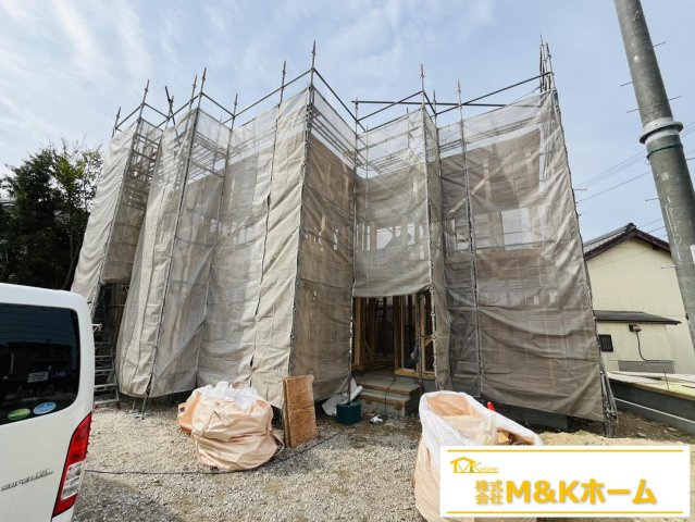 知多市岡田字開戸　全4棟　2号棟の外観|R8.1.27撮影　24時間換気システム搭載♪