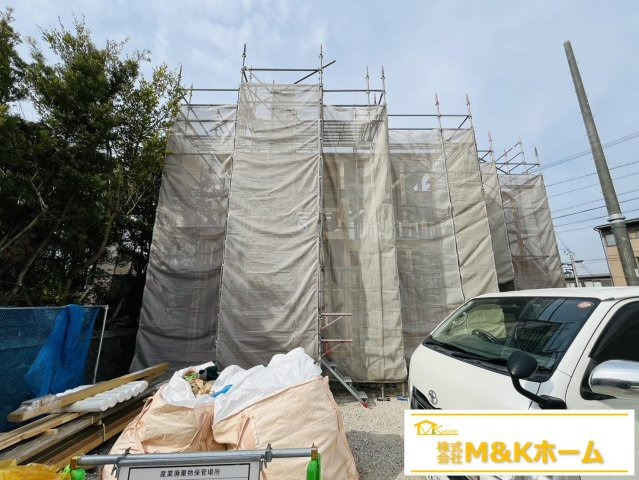 知多市岡田字開戸　全4棟　2号棟の外観|R8.1.27撮影　耐震等級3取得☆