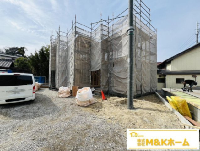 知多市岡田字開戸　全4棟　2号棟の外観|R8.1.27撮影　全居室フローリング仕様♪