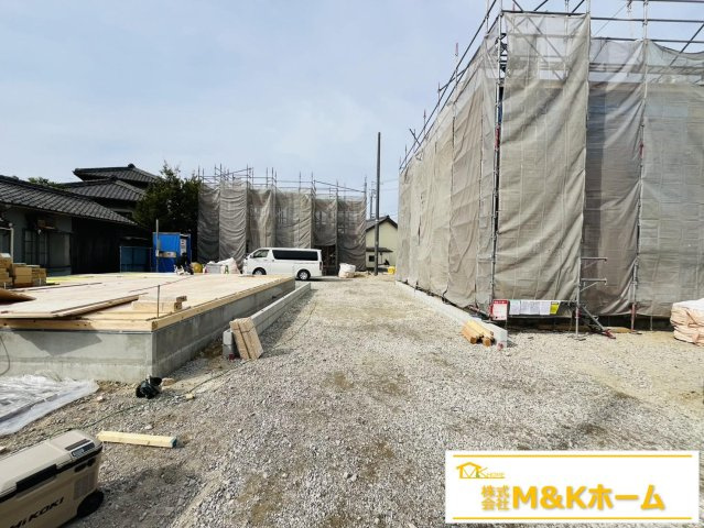 知多市岡田字開戸　全4棟　2号棟の外観|R8.1.27撮影　陽当り良好☆