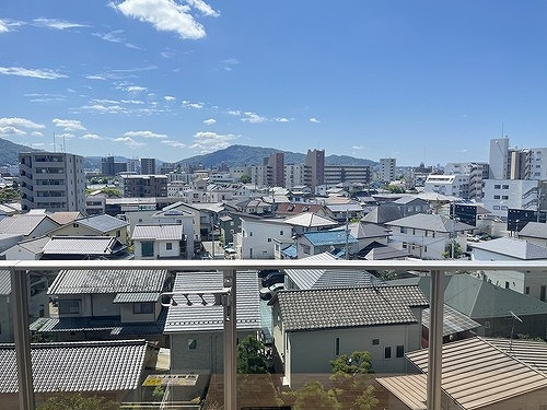 ヴェルディ古市駅前のその他|南側バルコニーからの眺望　※前回募集時